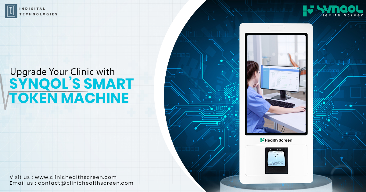 Upgrade Your Clinic with SYNQOL’s Smart Token Machine